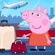 小猪佩奇机场假期旅行