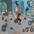 超级英雄钢铁飞城(Spider Rope Hero Iron Flying City)